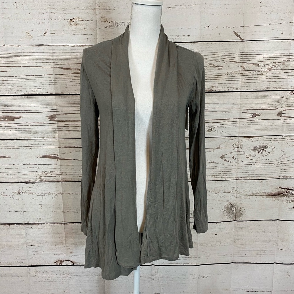 Bobeau Grey Cardigan NWT
